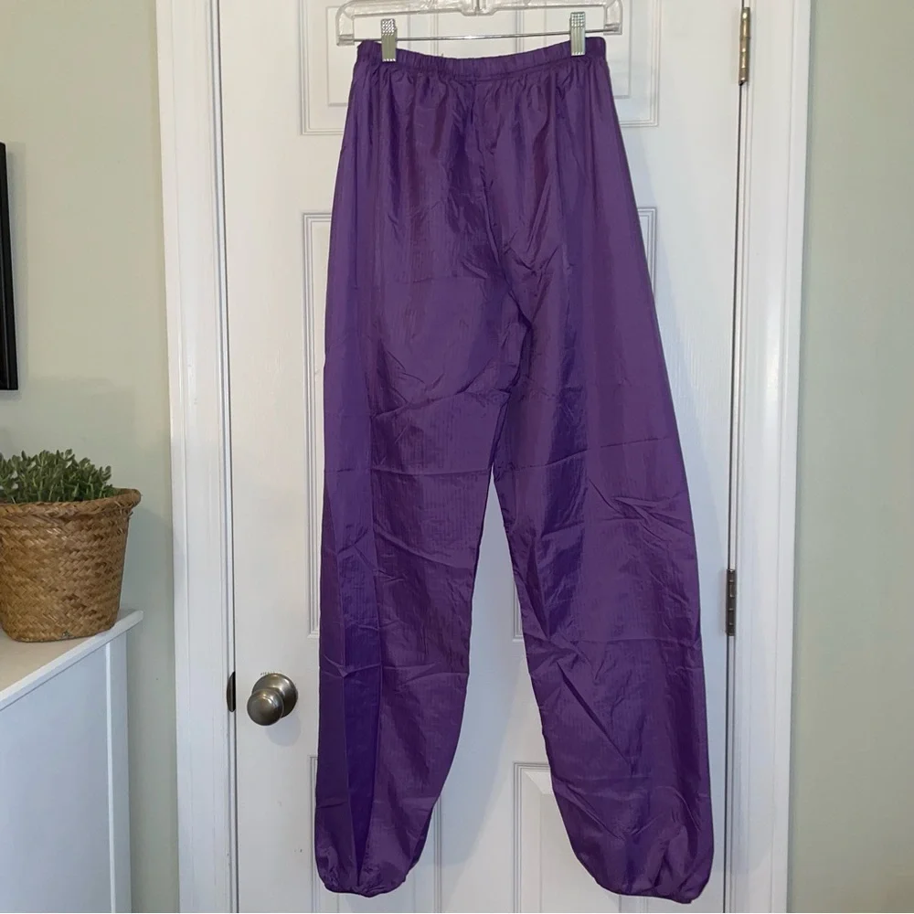 Purple Trash Bag Pants - Picture 1 of 2